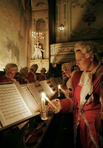 Krumlov: orchestr barokního divadla